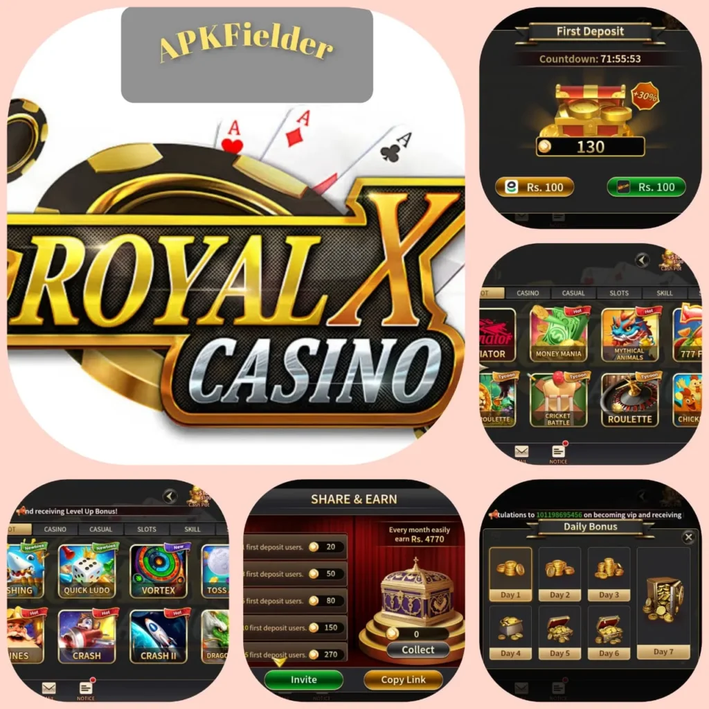 Royal x Casino Game
