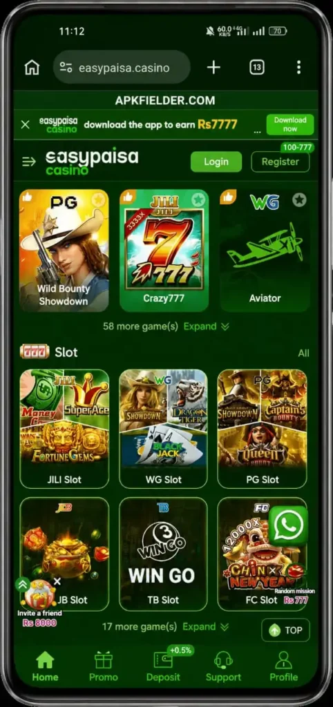 Easypaisa Casino